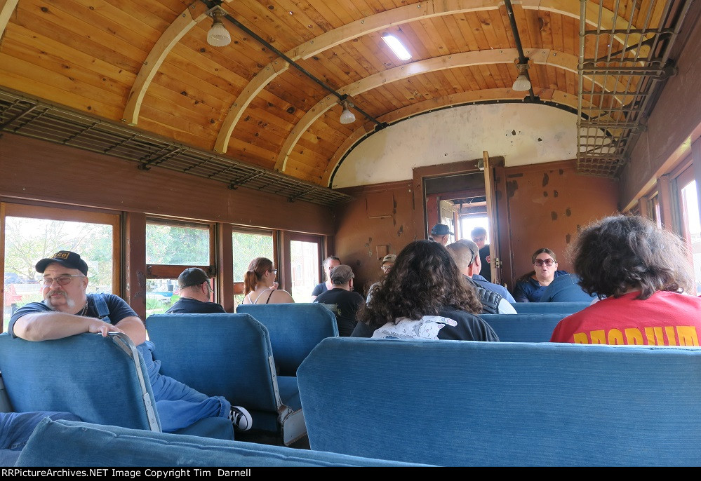 PRR 4666 interior